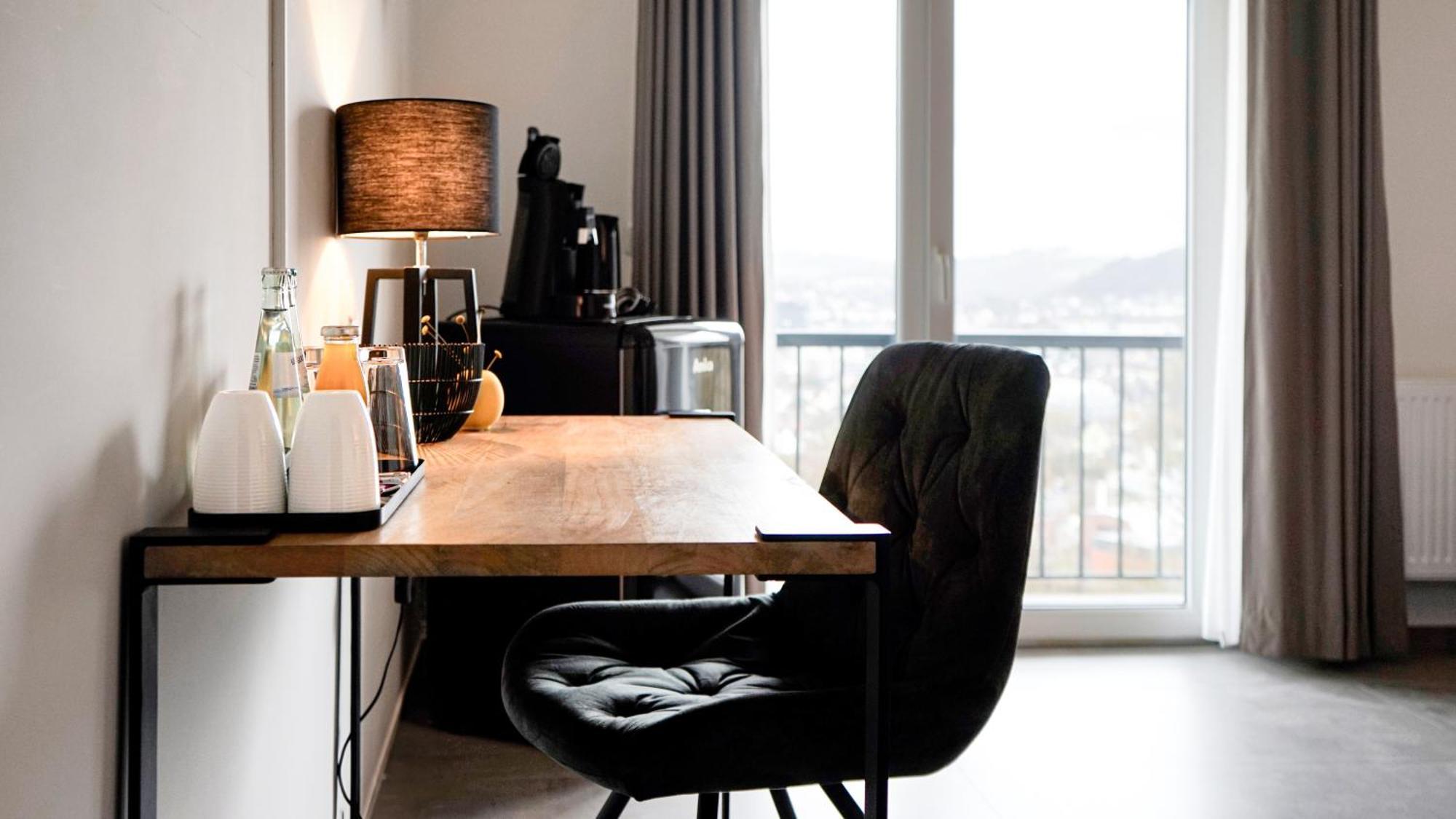 Si-View Doppelzimmer Mit Balkon Zimmer 1 - Hotel Siegen Exteriér fotografie