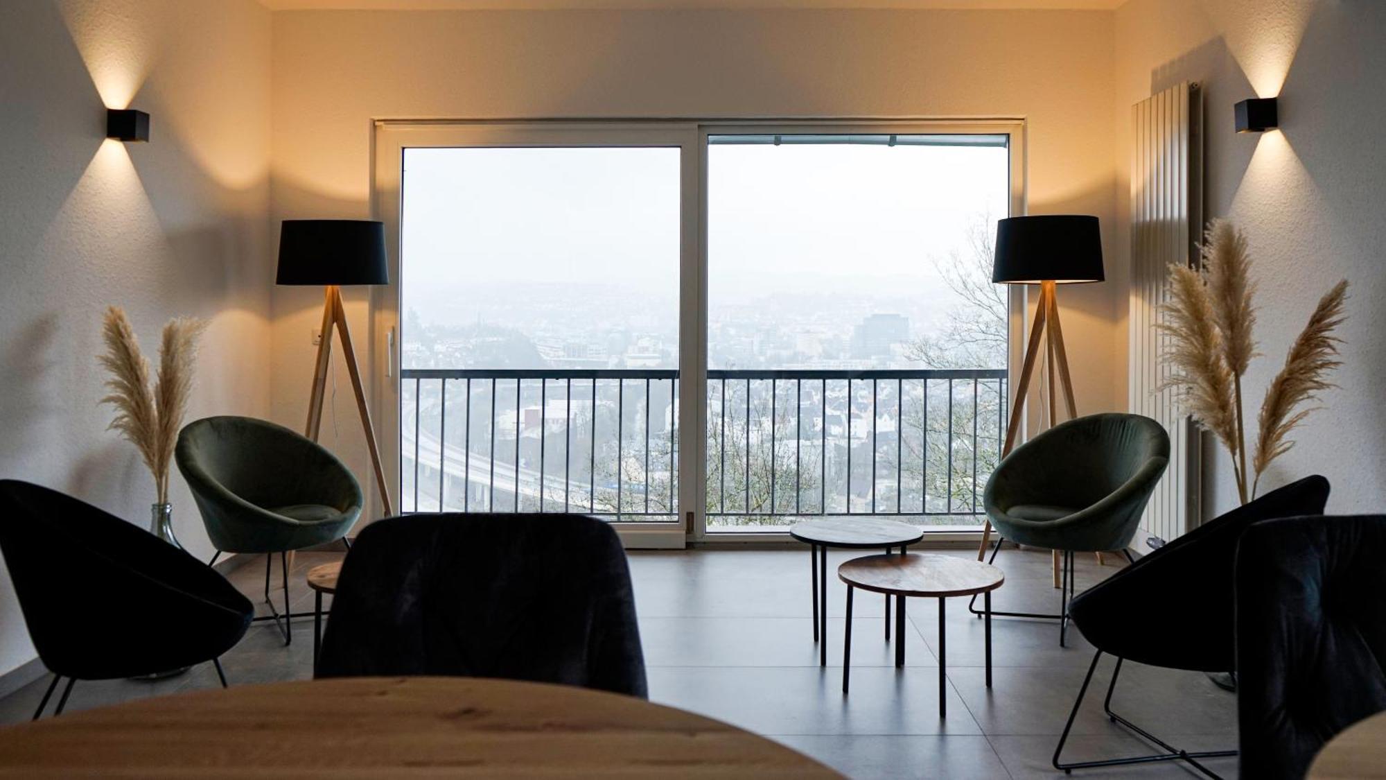 Si-View Doppelzimmer Mit Balkon Zimmer 1 - Hotel Siegen Exteriér fotografie