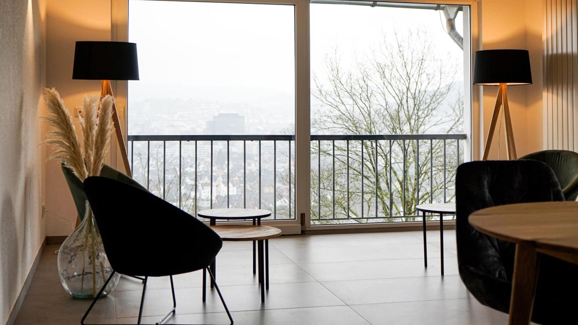 Si-View Doppelzimmer Mit Balkon Zimmer 1 - Hotel Siegen Exteriér fotografie